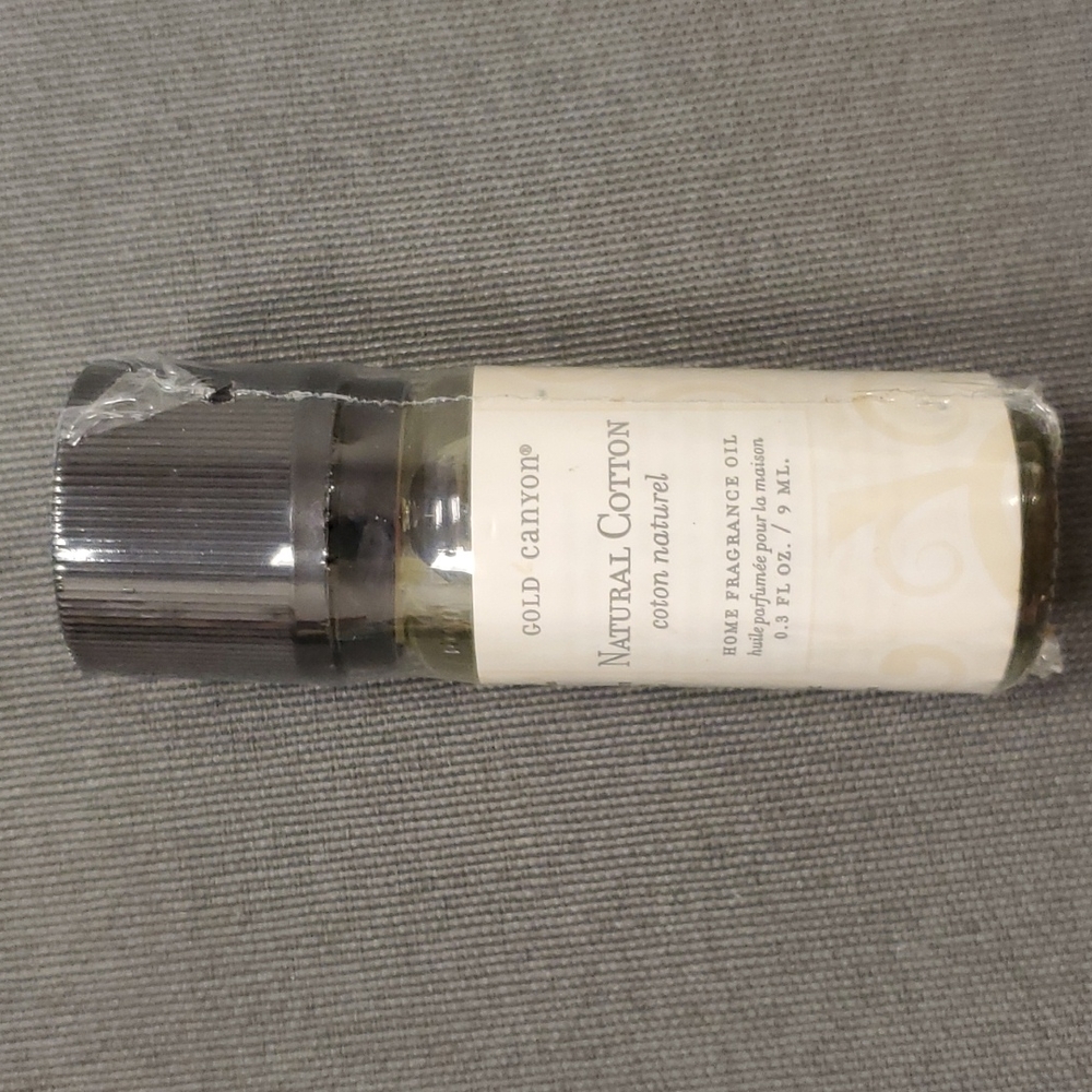NATURAL COTTON Home Fragrance Oil from Gold‎ Canyon 0.3 FL Oz